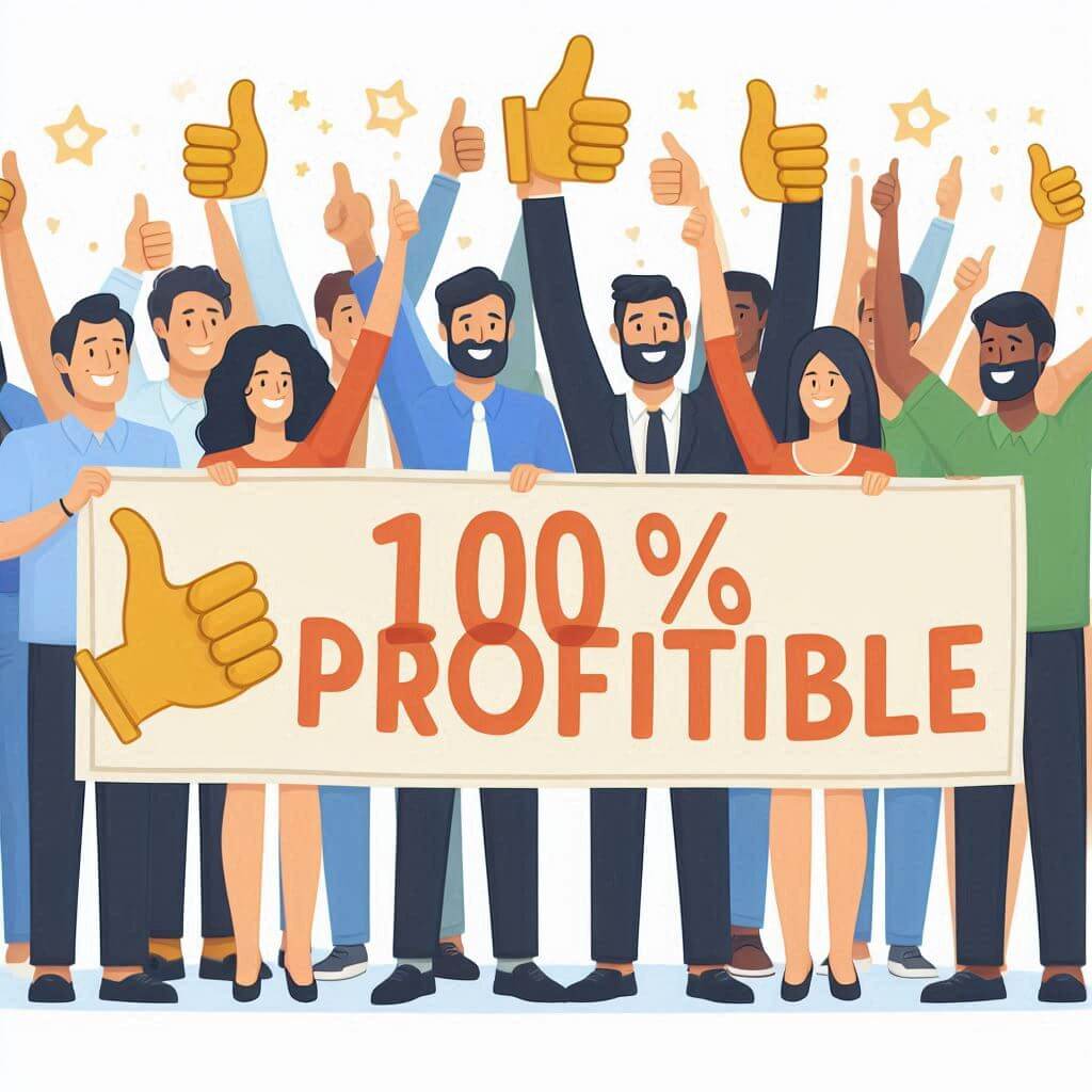 Bald 100% der TON-Inhaber profitabel?