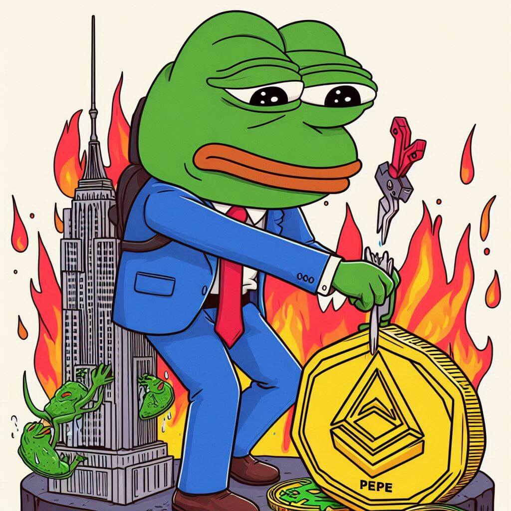 PEPE abgelehnt bei $0,00000920 und fällt anschließend deutlich