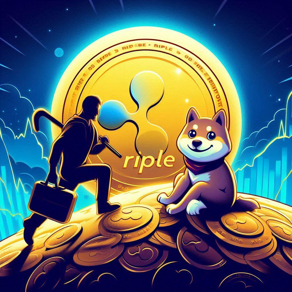 Ripple-Kurs steigt um 10 %, aber Dogecoin übernimmt die Position