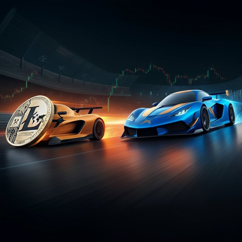 Litecoin ETF führt das Rennen an, XRP mit rechtlichen Rückständen