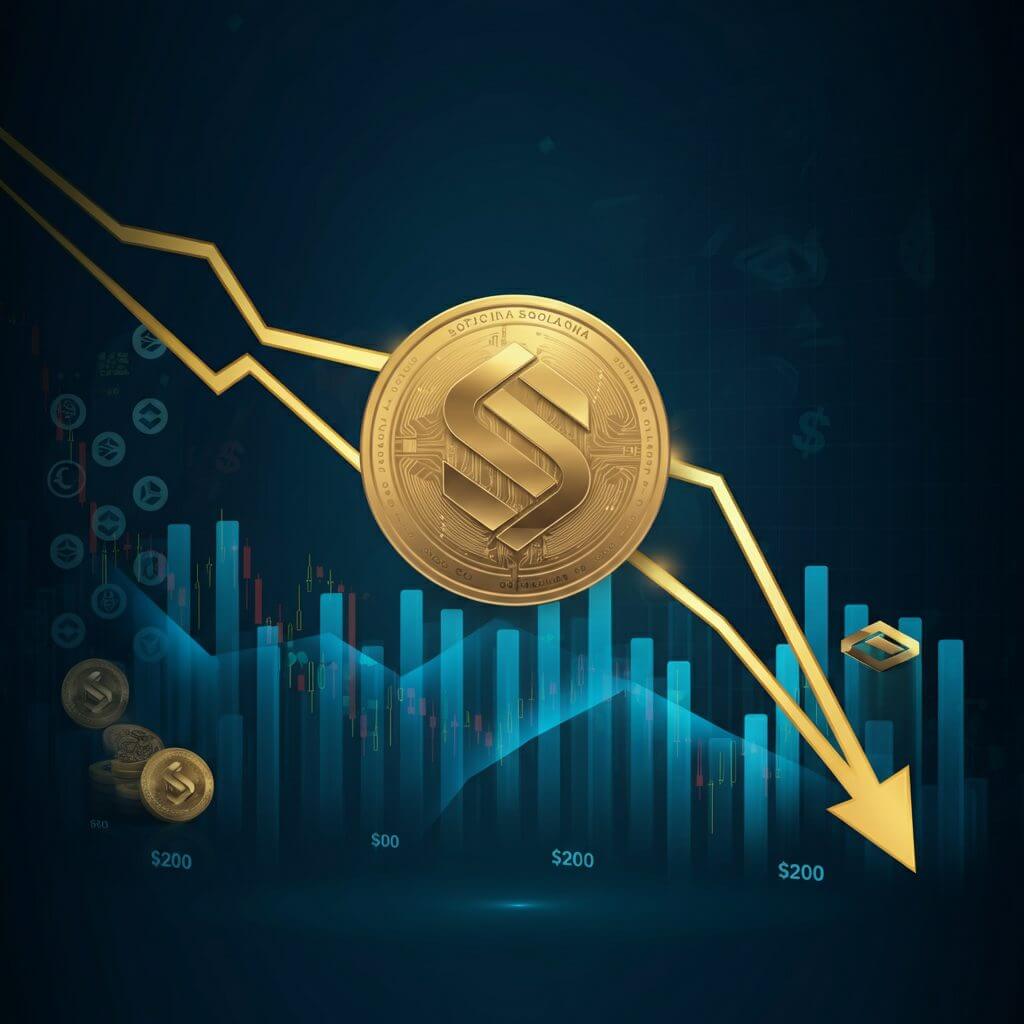 Mögliche Folgen eines Solana-Kurses unter 200 USD