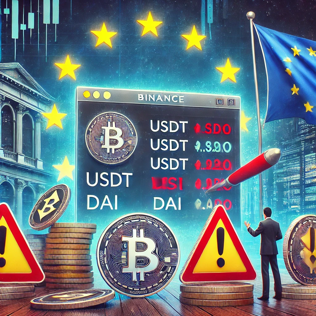 Binance entfernt USDT und andere Stablecoins in Europa aufgrund der MiCA-Regulierung