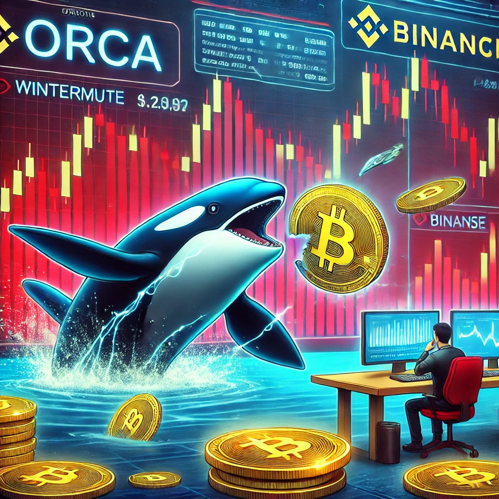 ORCA unter Druck: Kurs fällt stark nach Einzahlungen durch Wintermute