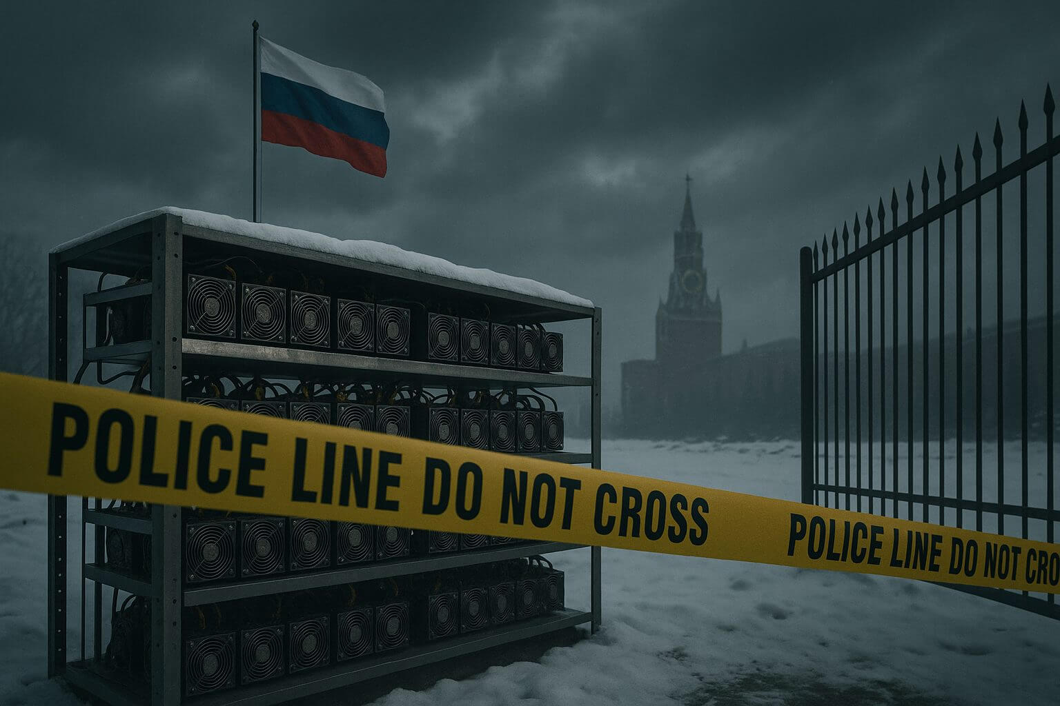 Russland will illegales Kryptowährungs-Mining strafrechtlich verfolgen