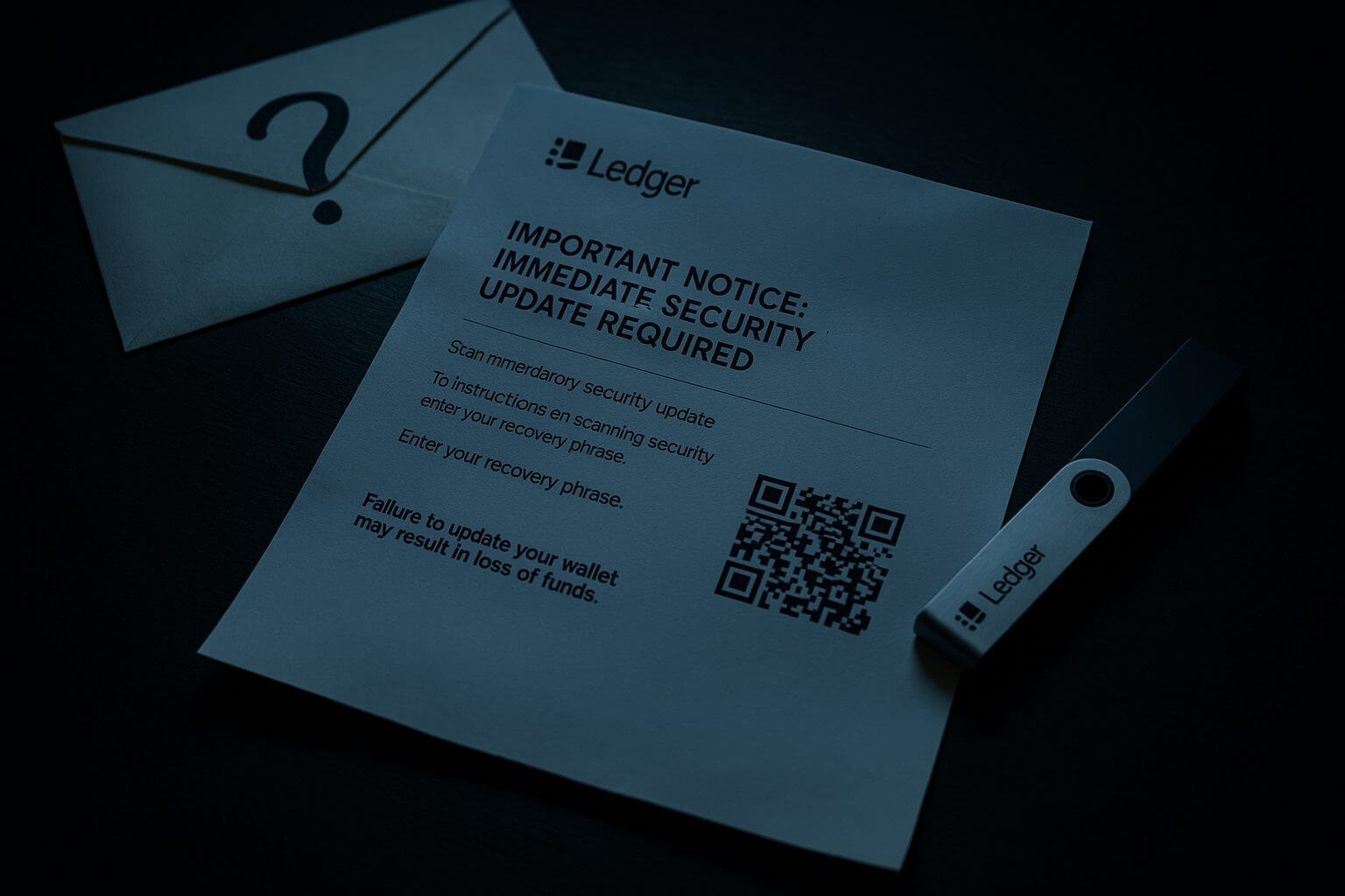 Neue Betrugsmasche: Ledger-Nutzer per Post ins Visier genommen
