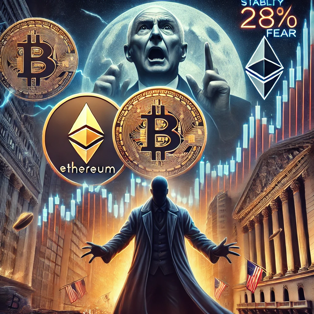 Krypto hält sich stark, während die Wall Street einbricht