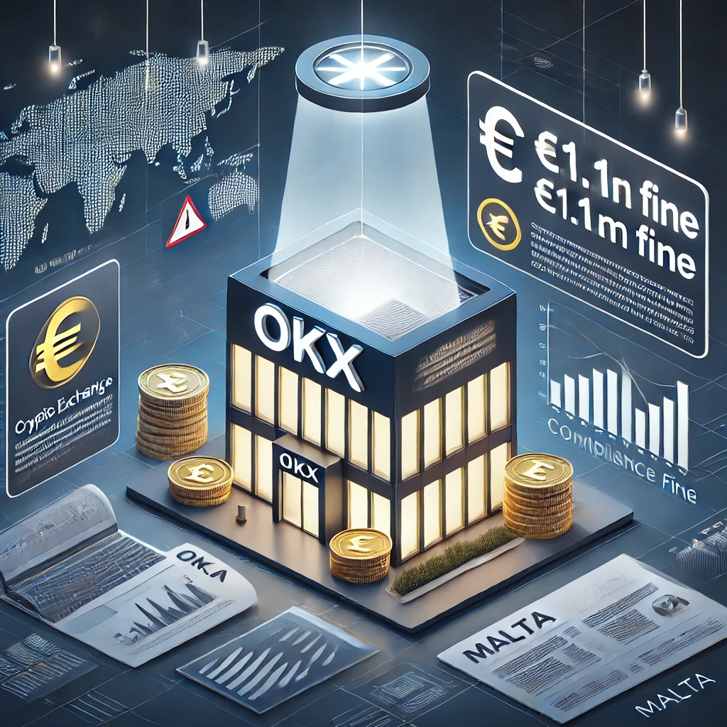 OKX erhält 1,1 Mio. € Strafe in Malta wegen mangelhafter Aufsicht und Compliance