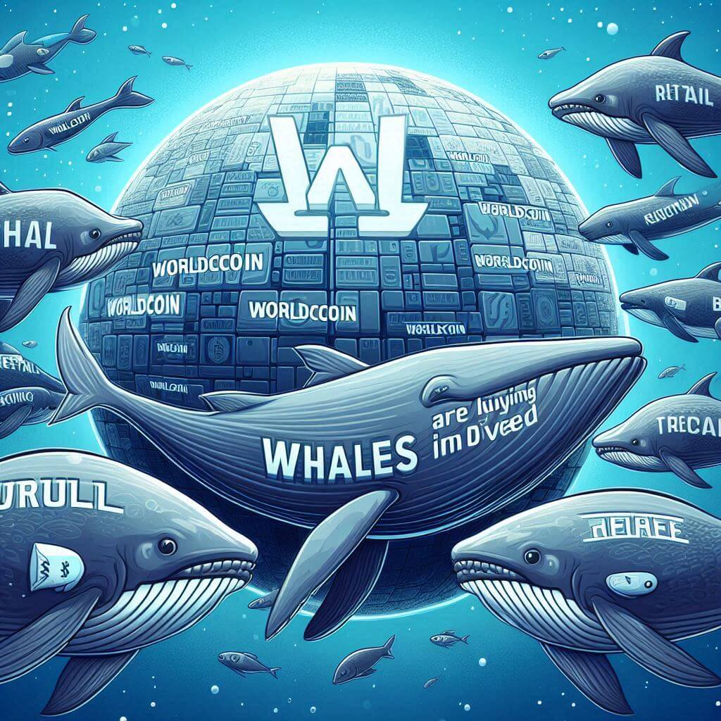 Worldcoin-Wale kaufen massiv – folgt nun der Retail-Markt?