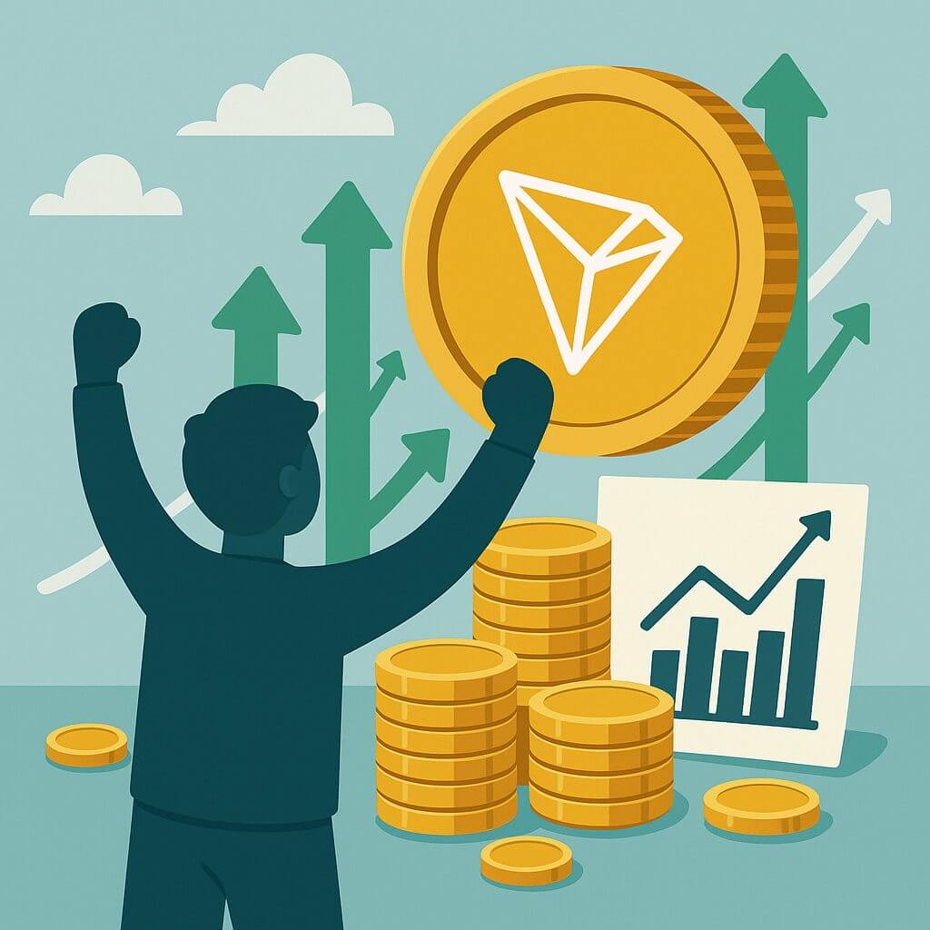 Alle Tron-Inhaber sind jetzt im Gewinn – und das ist die nächste große Nachricht!