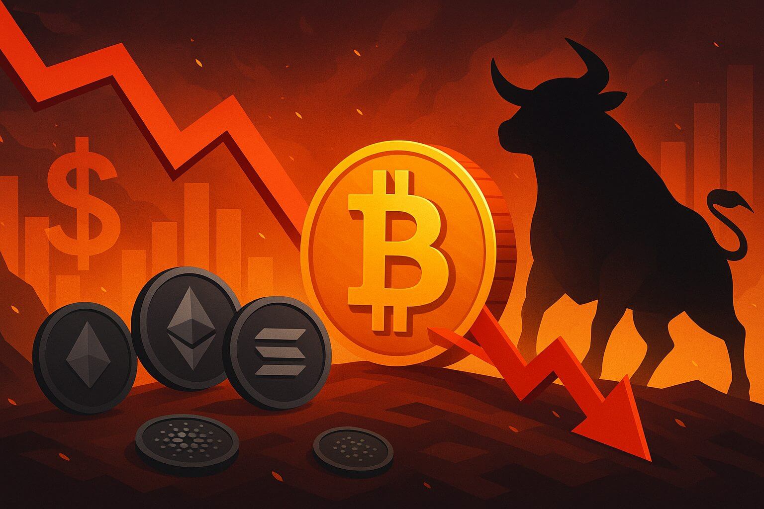 Bitcoin-Kurs bleibt stabil, aber Altcoins erleiden starke Verluste