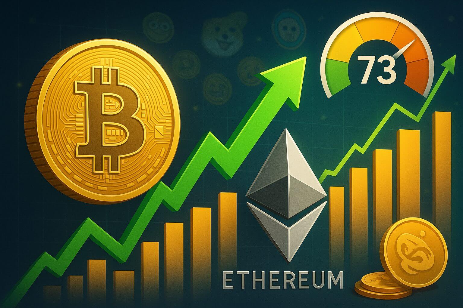 Bitcoin-Kurs durchbricht 104.000 $, während Ethereum um 23 % steigt