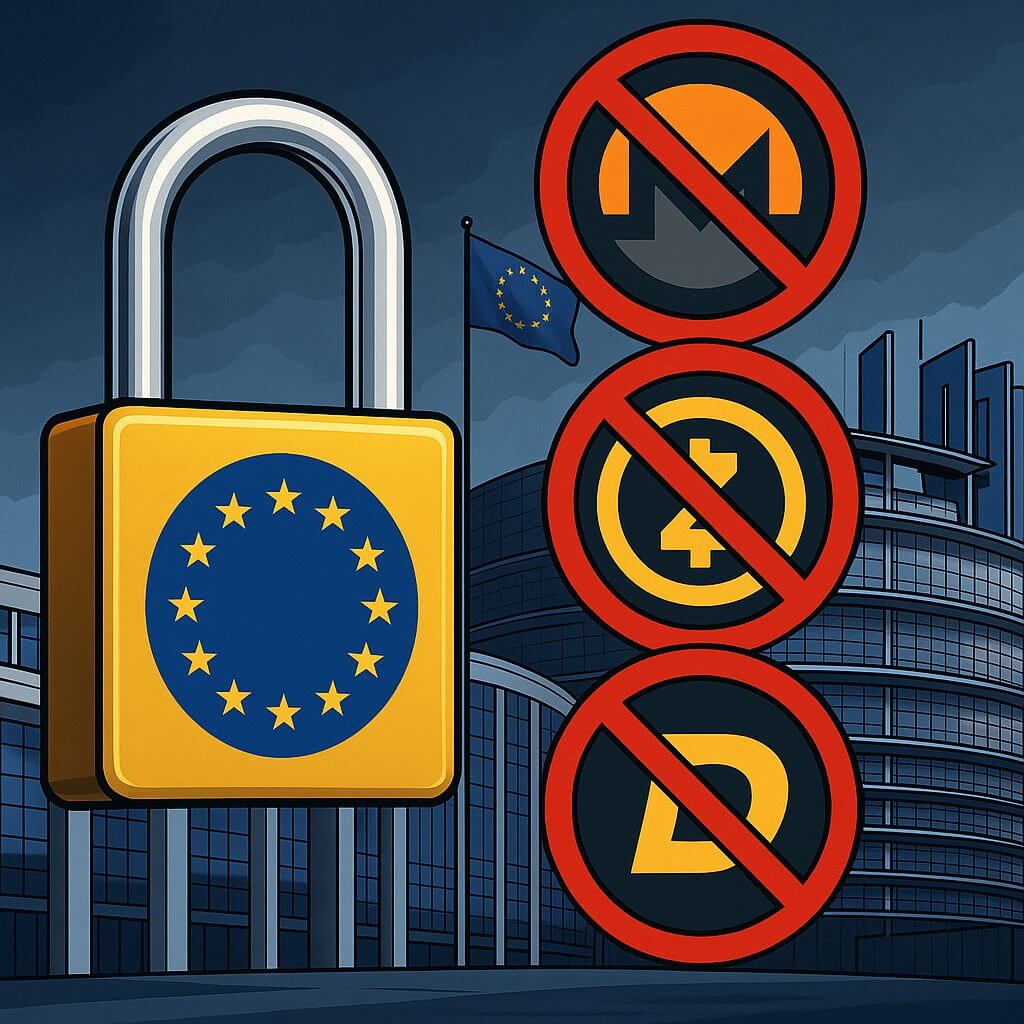 Europa verbietet Privacycoins und anonyme Wallets ab 2027