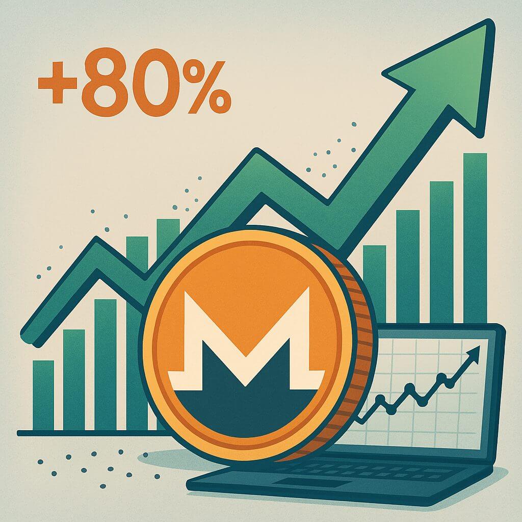 Hilft die 80 %-Rally Monero, kurzfristig die 490 $ zu erreichen?