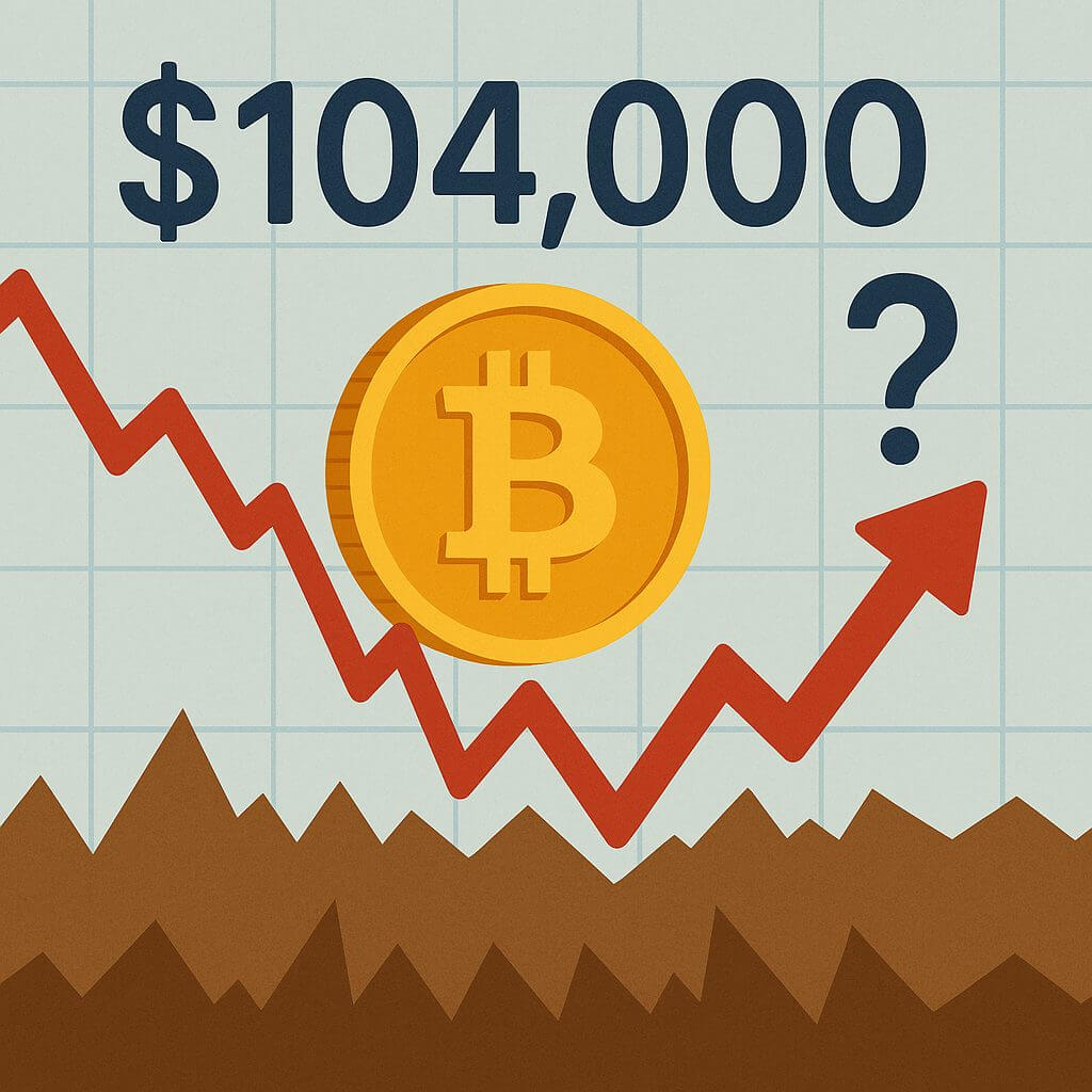 Ist 104.000 US-Dollar Bitcoins neuer Boden – oder doch nicht?