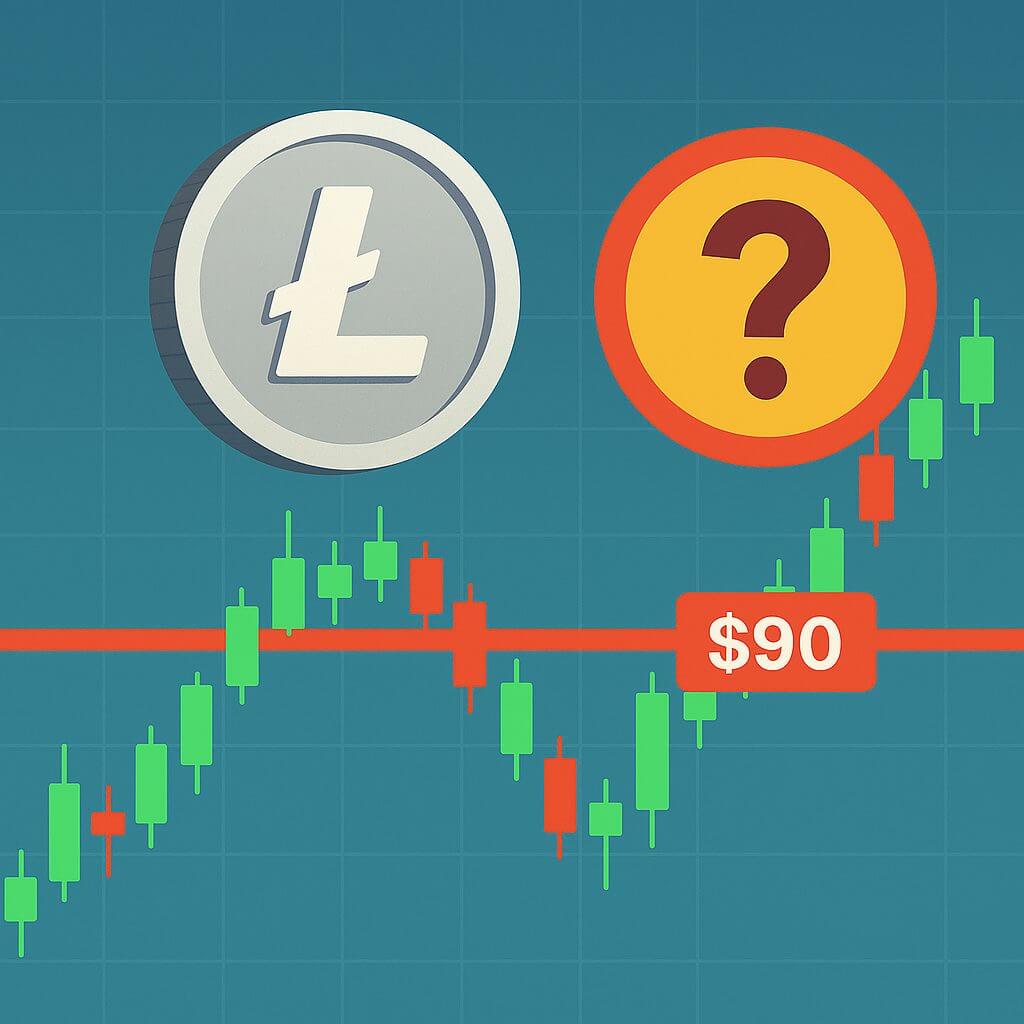 Litecoin gewinnt die 90 $ zurück – was begrenzt weiteres Aufwärtspotenzial?