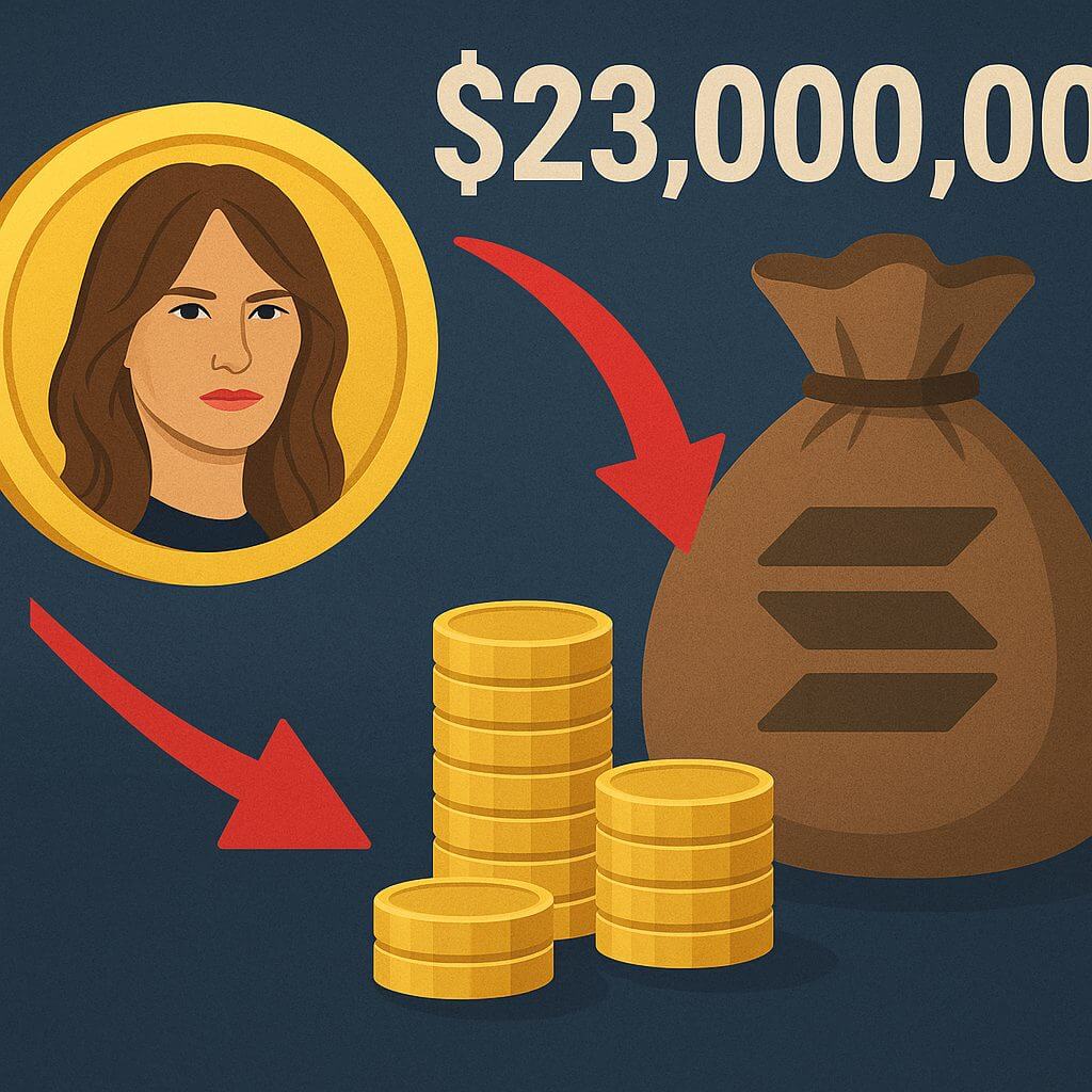 MELANIA-Token bringt bereits 23 Millionen $ ein und wird weiter verkauft