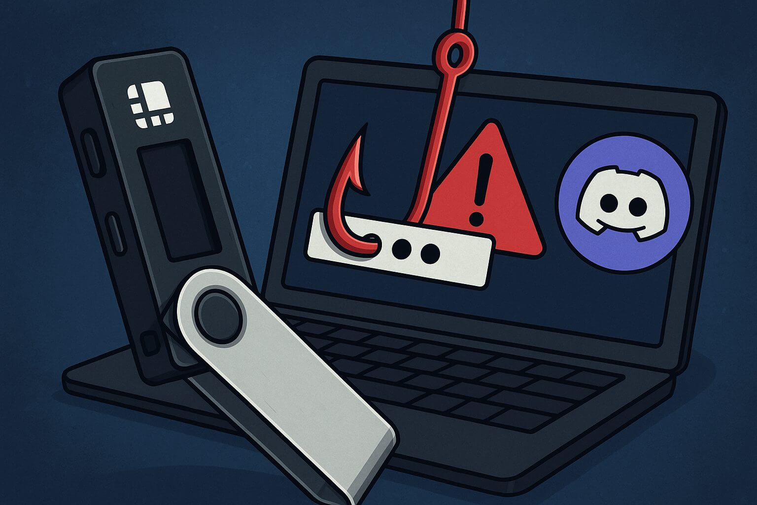 Discord-Moderator gehackt: Ledger-Nutzer Opfer von Phishing-Angriff