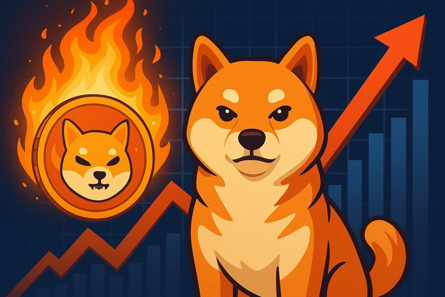 Shiba Inu Burn-Rate steigt um 8.900 % – das macht der Kurs daraus