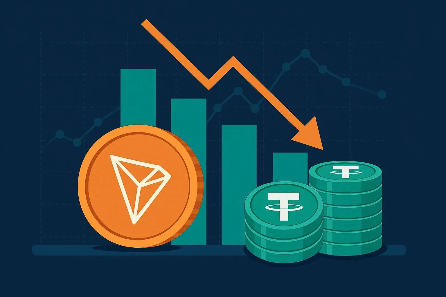 Angebot von Tron-USDT erreicht Höchststand – aber der Kurs bleibt stabil