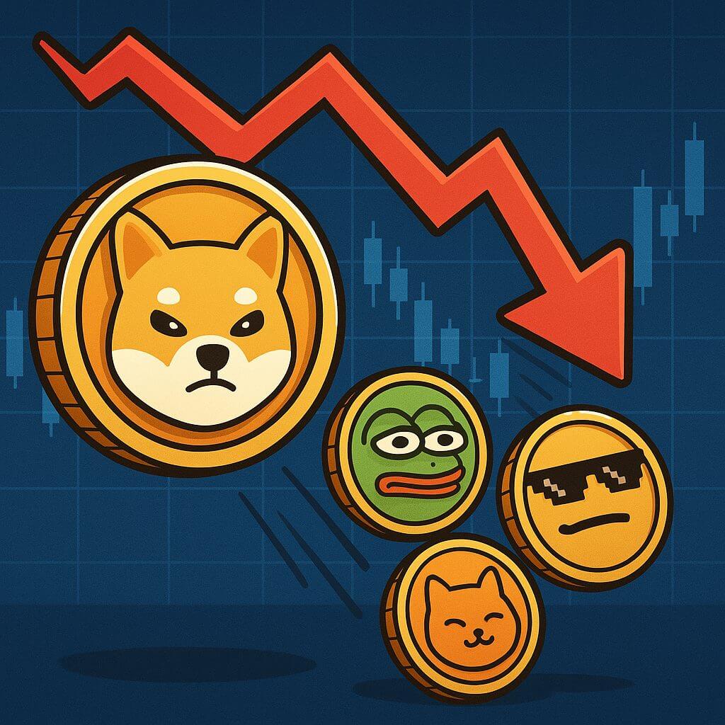 Warum sind Memecoins gestern gefallen?