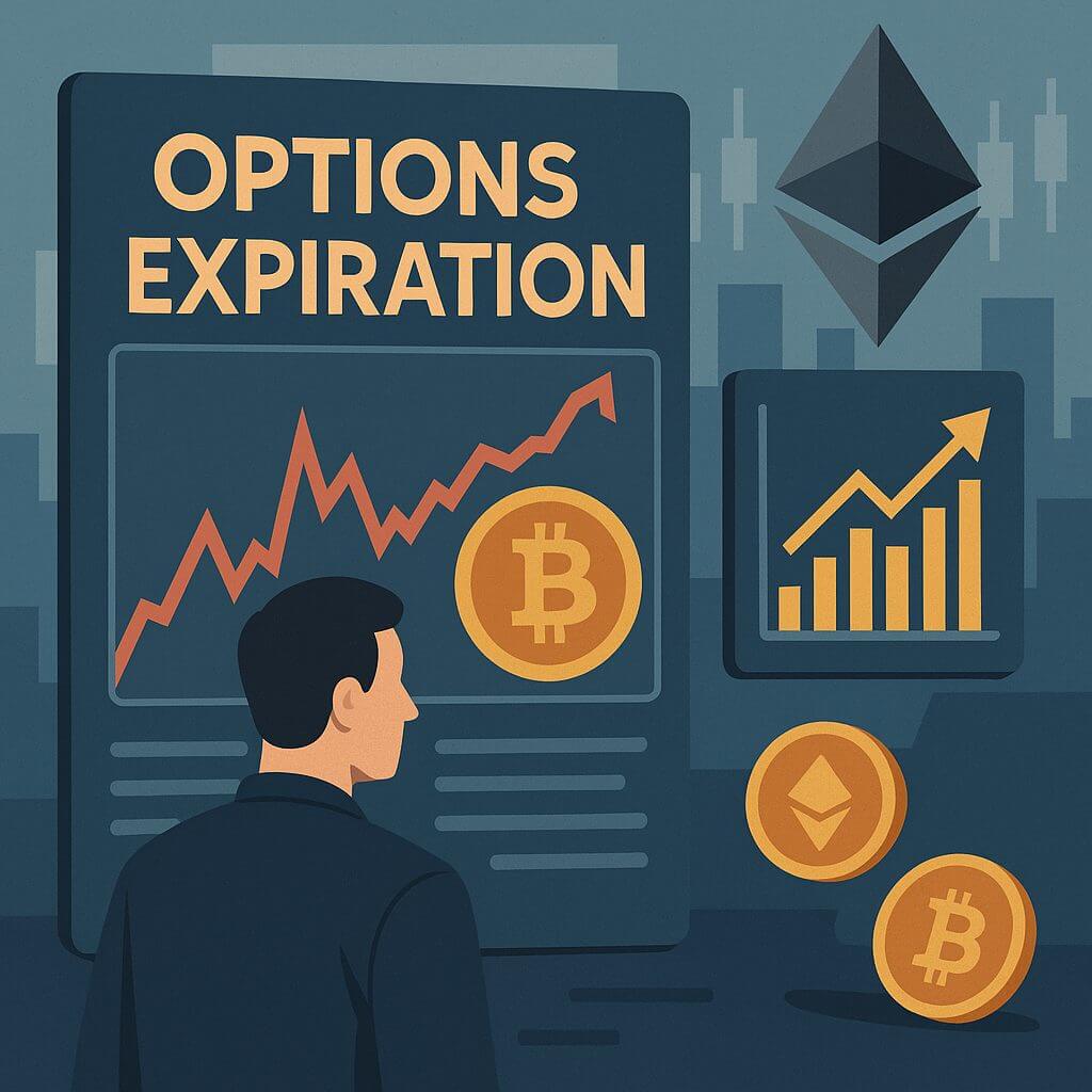 Dritte Woche in Folge: Bitcoin- und Ethereum-Optionen zeigen kaum Bewegung