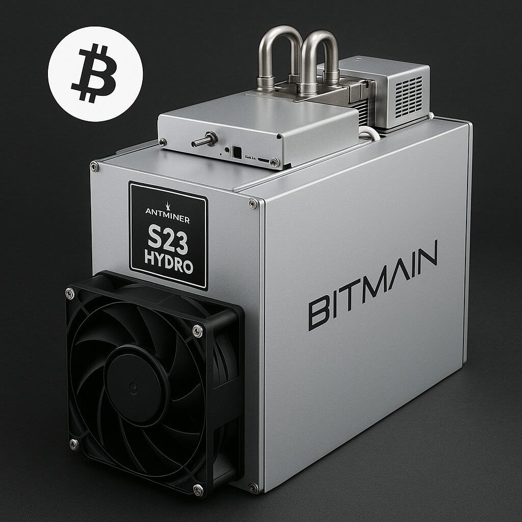 Bitmain richtet den Fokus auf Miner mit effizientem S23 Hydro