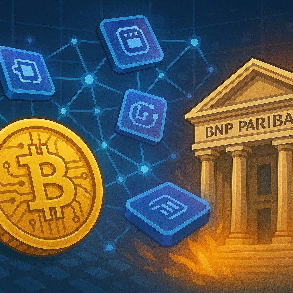 Französische Großbank test native Token für schnellere Transaktionen