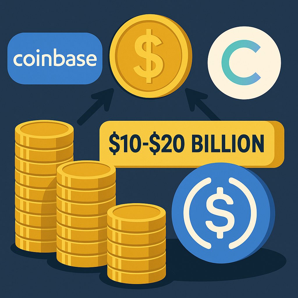 Coinbase strebt Übernahme von Circle an: Kontrolle über USDC in Sicht