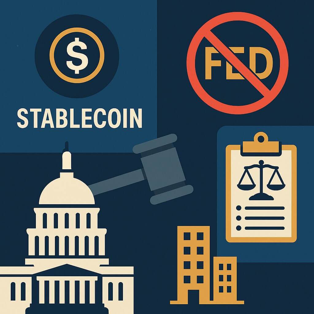 Neuer Gesetzesvorschlag in den USA zielt auf Stablecoins und Big Tech