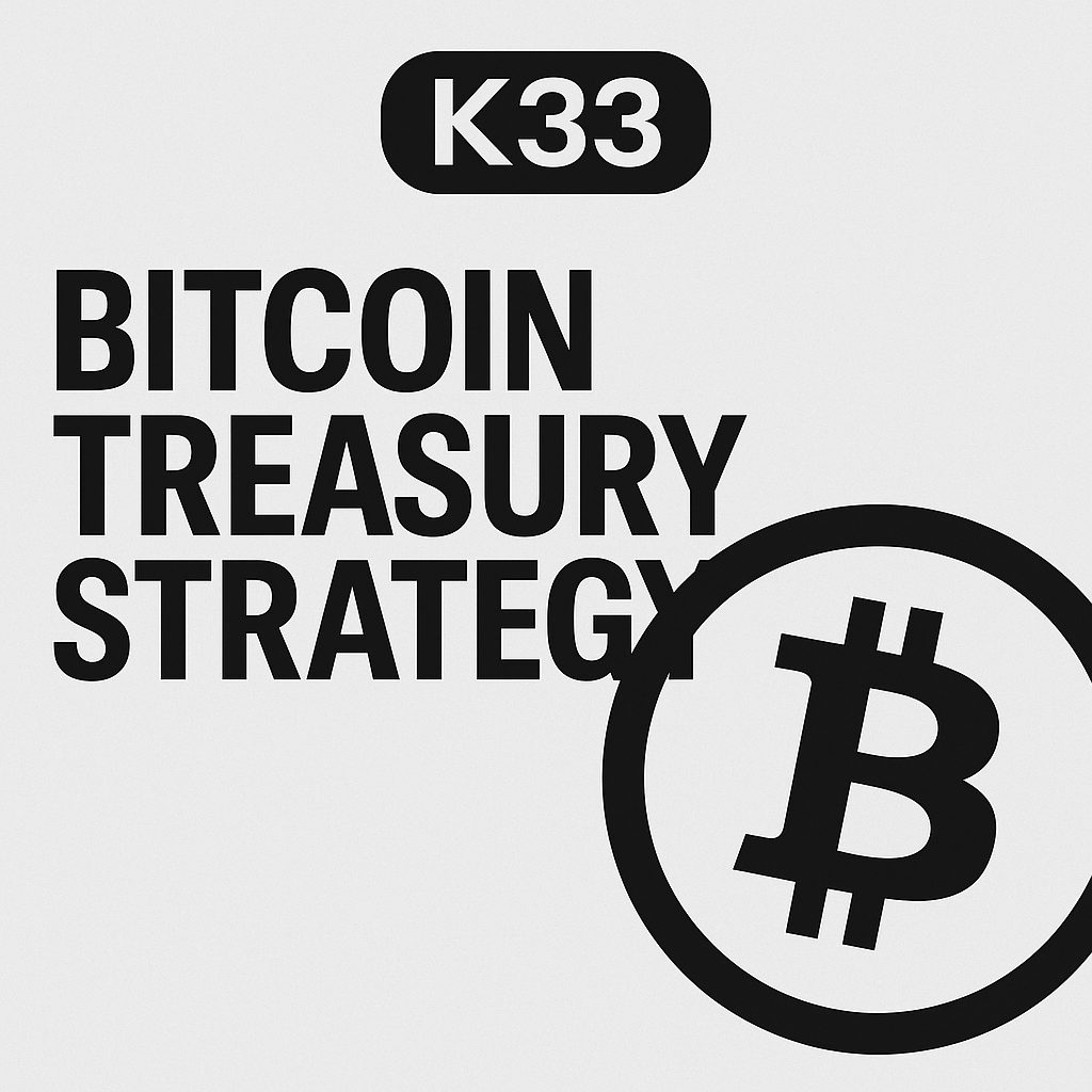 K33 sammelt 60 Millionen ein, um Bitcoin zu halten