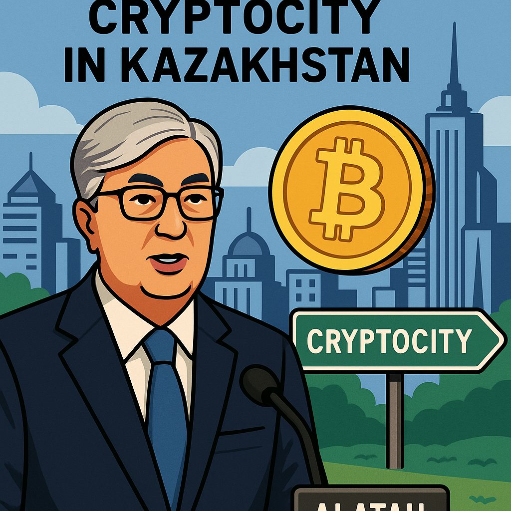 Kasachstan baut CryptoCity, in der das Bezahlen mit Kryptowährungen alltäglich wird