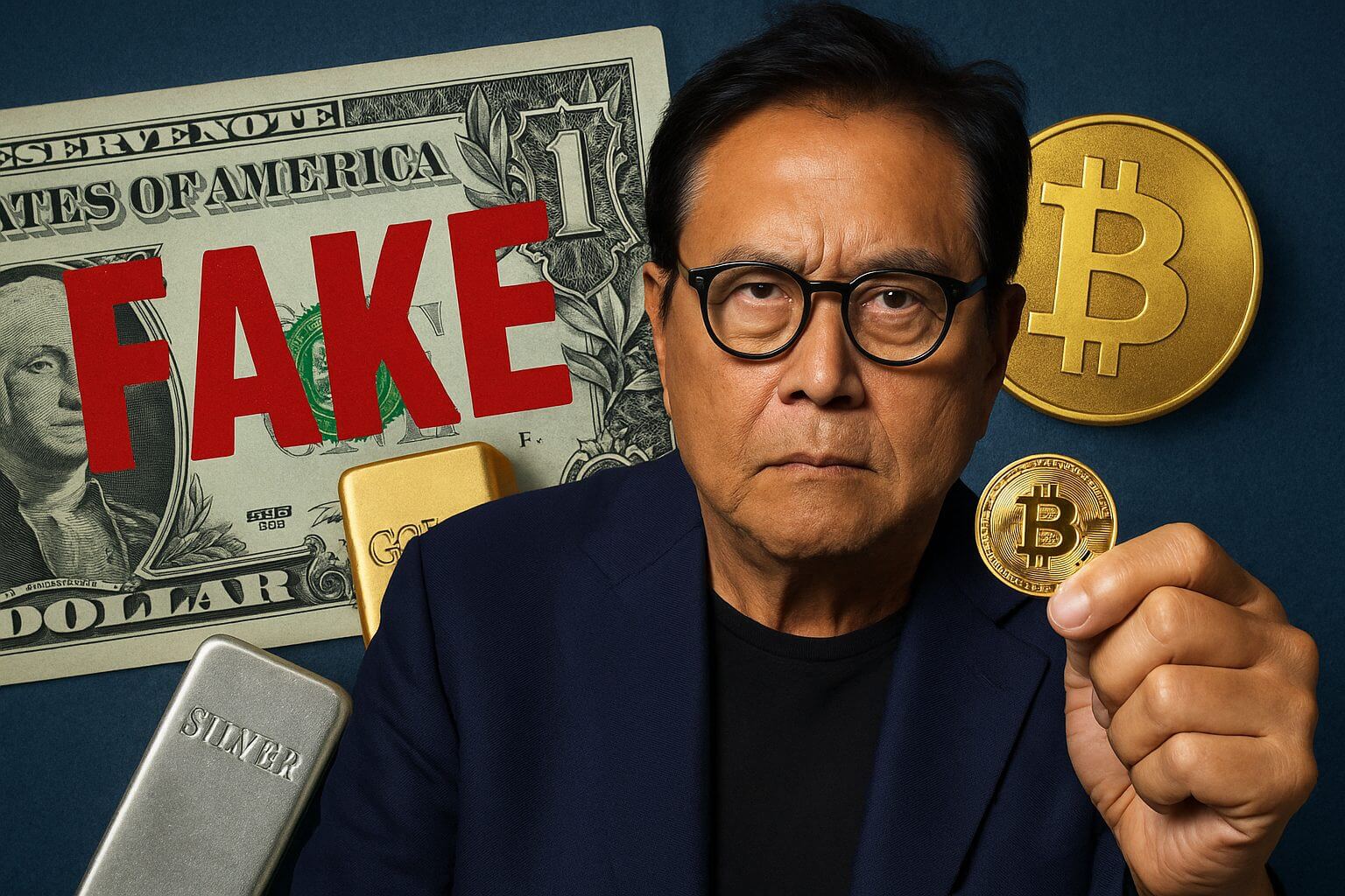 Robert Kiyosaki: Verabschiede dich von Falschgeld und setze auf Bitcoin