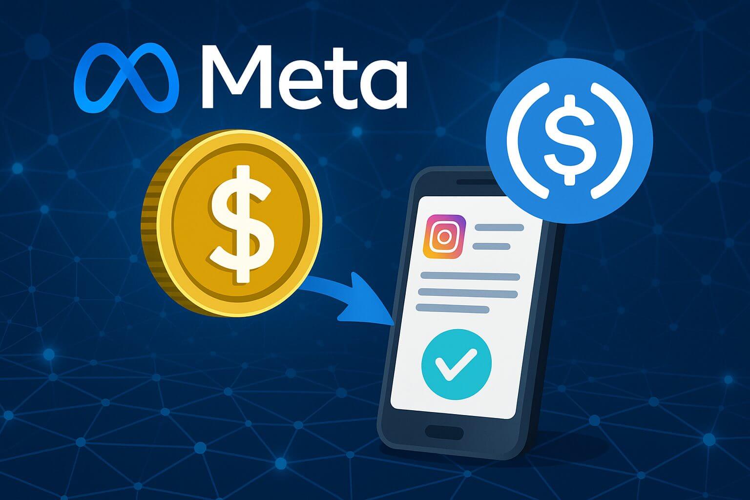 Neuer Kurs für Meta: Stablecoins für internationale Creators