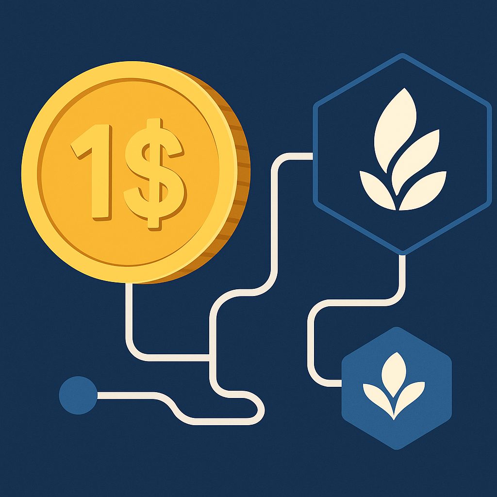 Trumpfamilien-Stablecoin USD1 bietet erstmals Sicherheit für DeFi