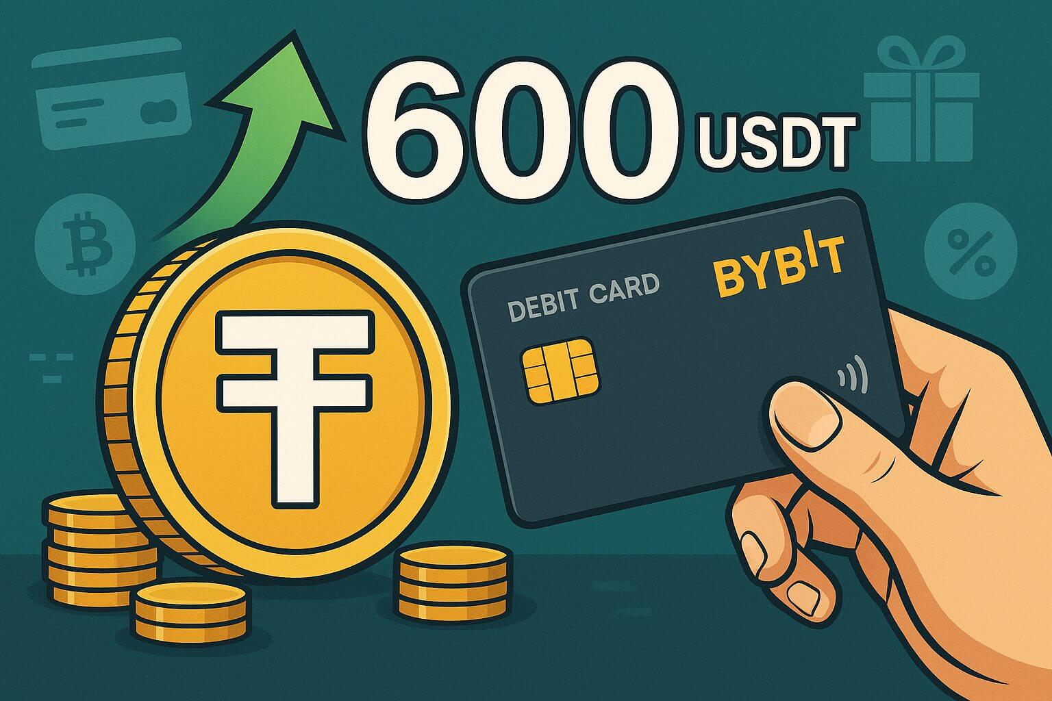 Bybit gibt erneut 10 % Cashback mit der Bybit Card