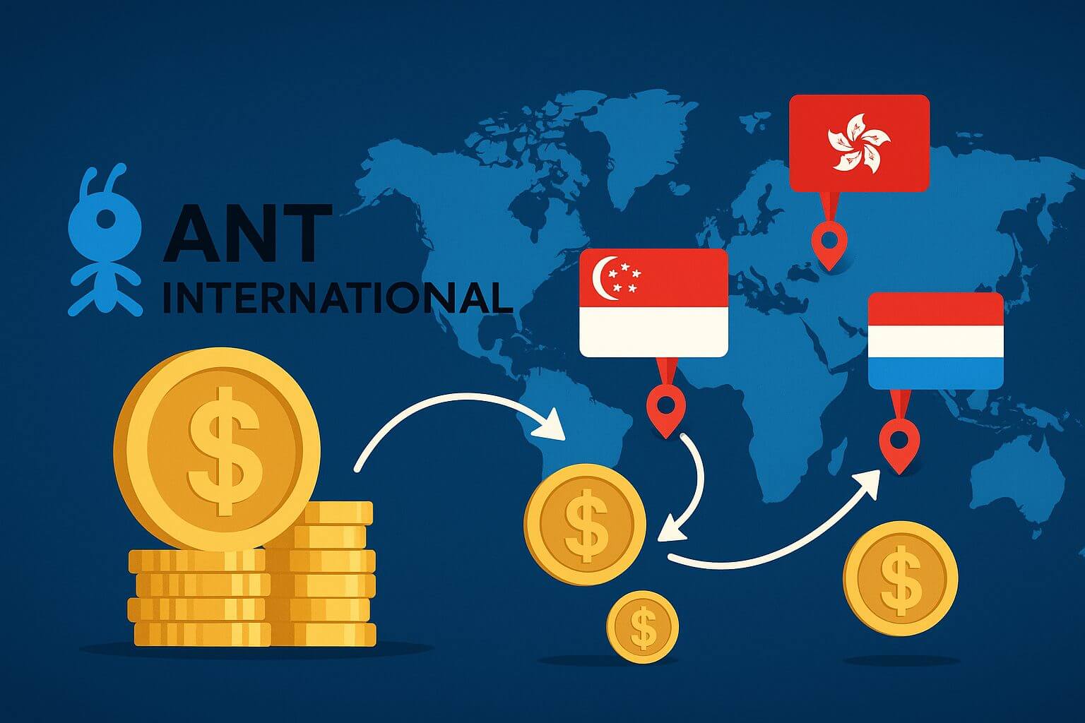 Ant Group strebt Stablecoin-Lizenzen in Asien und Europa an