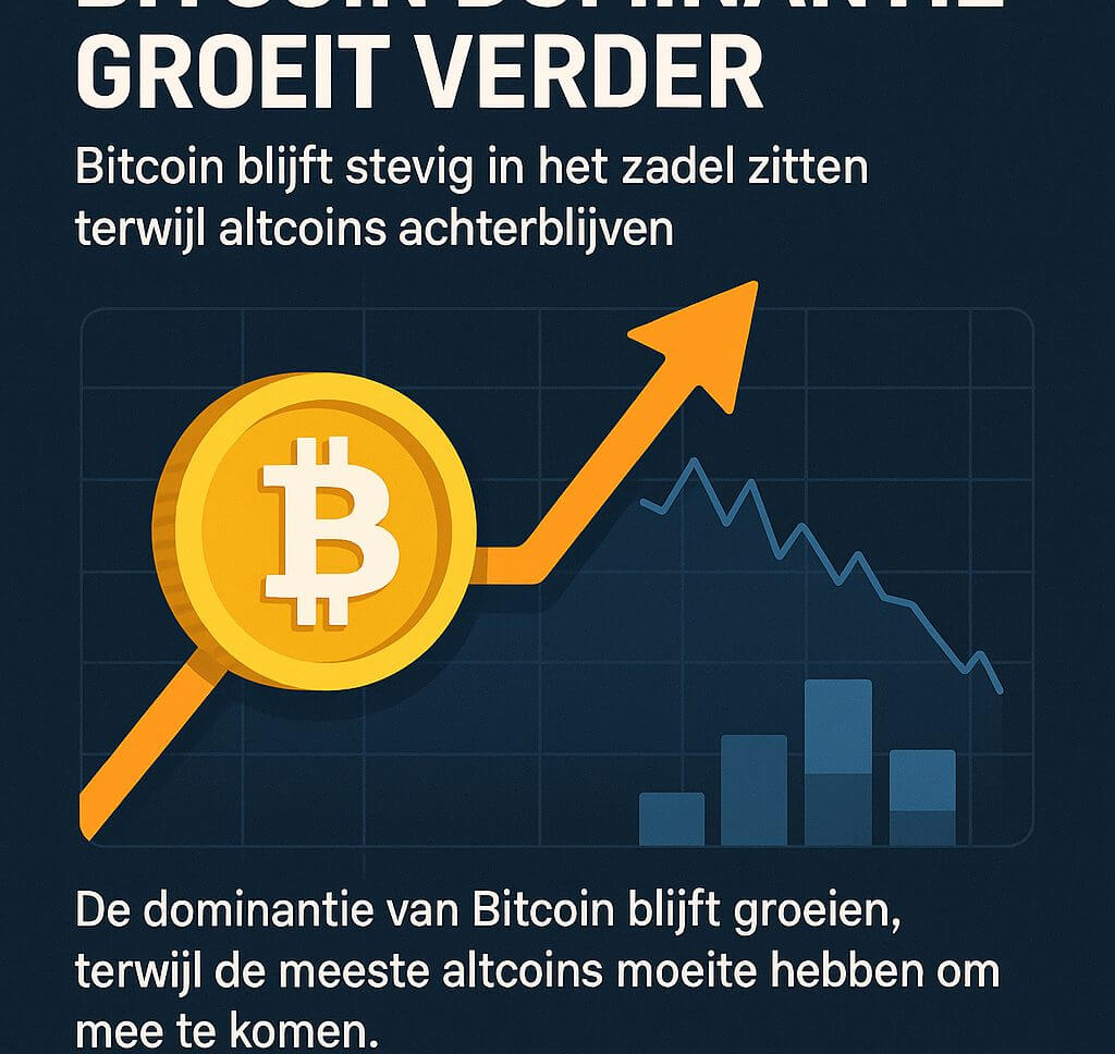 Bitcoin übernimmt die Führung, während Altcoins zurückbleiben