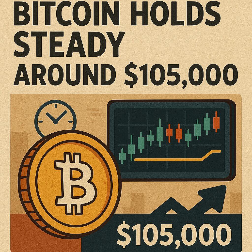 Markt bleibt abwartend, während Bitcoin bei 105.000 $ stagniert