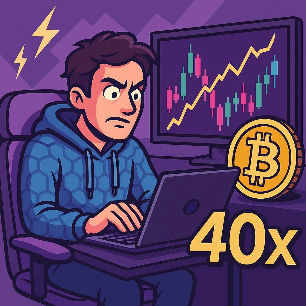 Bekannter Trader James Wynn kehrt mit riskanter Bitcoin-Long-Position zurück