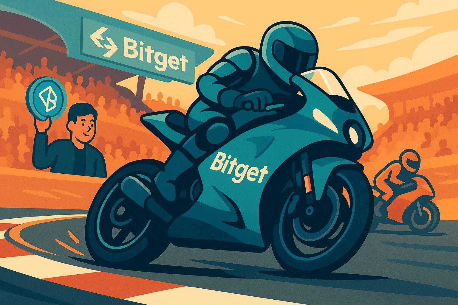 Bitget erobert MotoGP mit historischem Krypto-Partnerschaftsabkommen