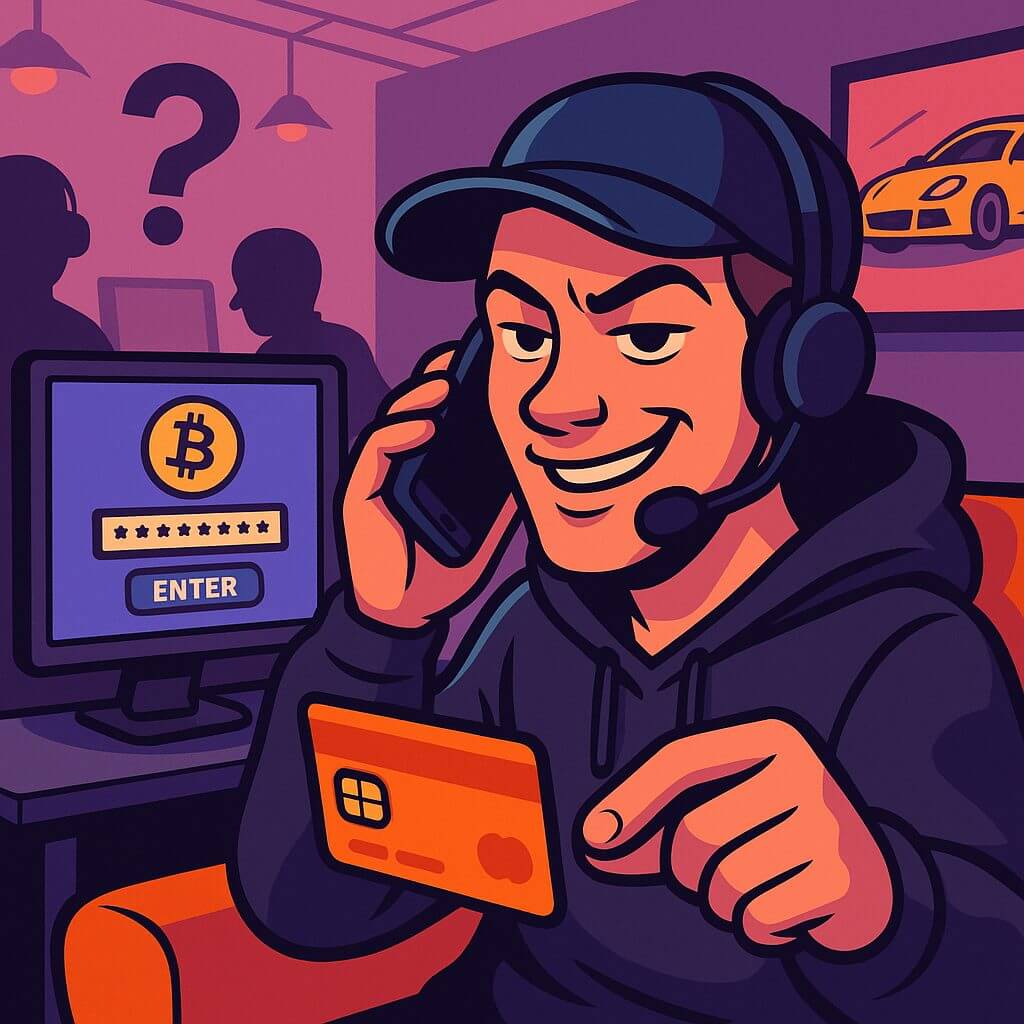 Betrügergruppe stiehlt 4 Millionen $ von Coinbase-Nutzern über Fake-Support