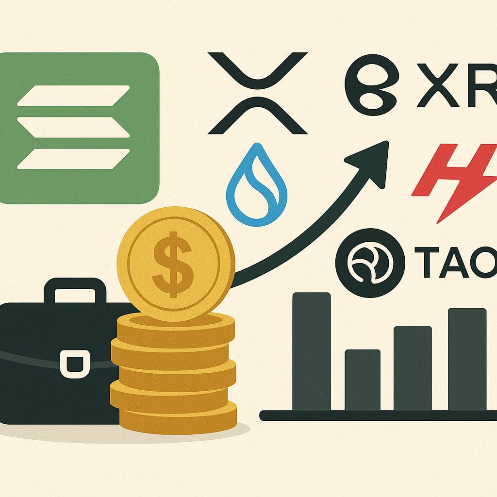 EBZT investiert 10 Mio. $ in SOL, XRP und andere Top-Coins