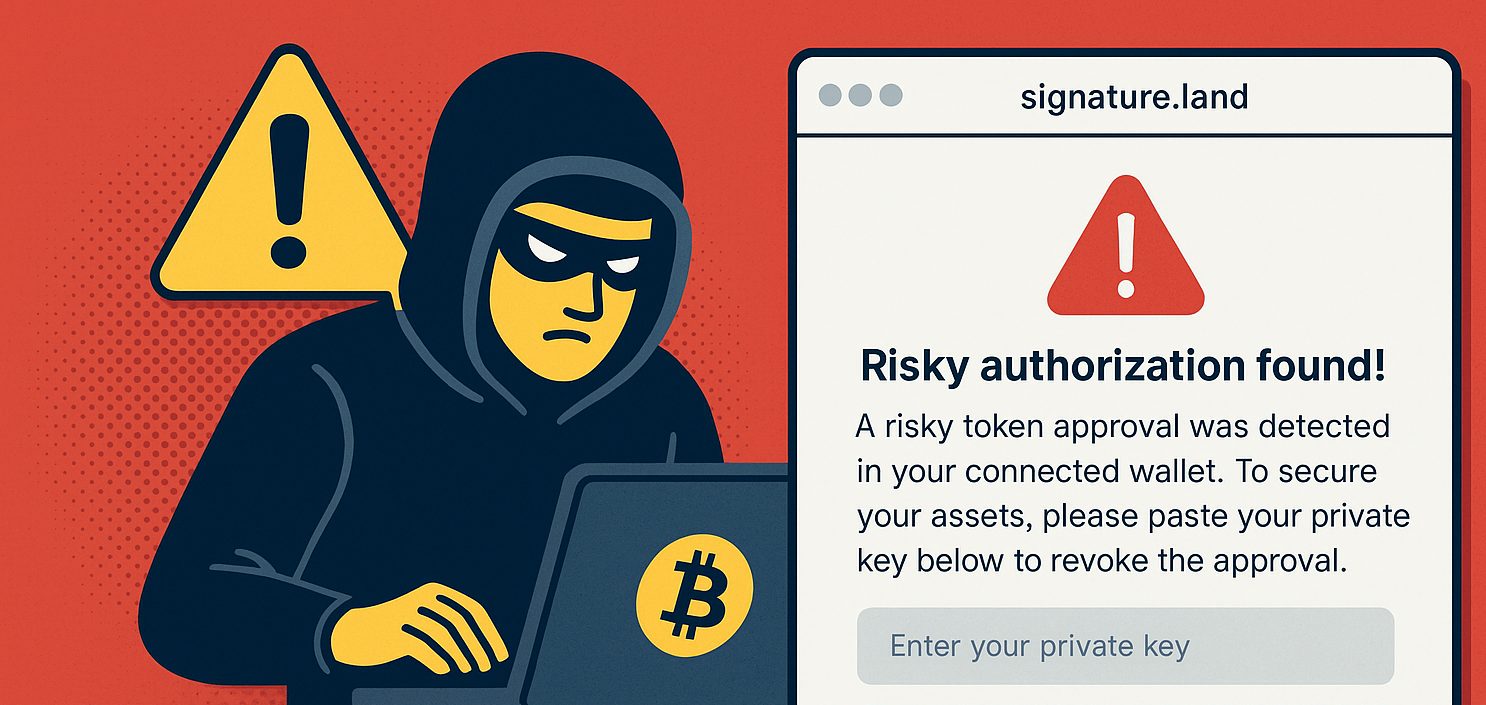 SlowMist warnt vor gefälschtem Revoke-Tool, das Private Keys stiehlt