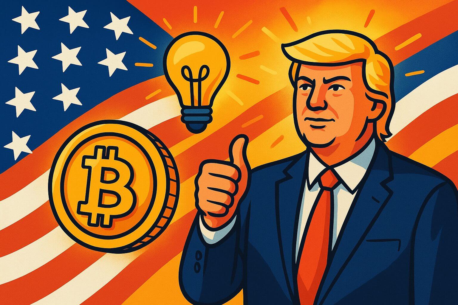 Trump will mit dem GENIUS Act die USA zum weltweiten Krypto-Marktführer machen
