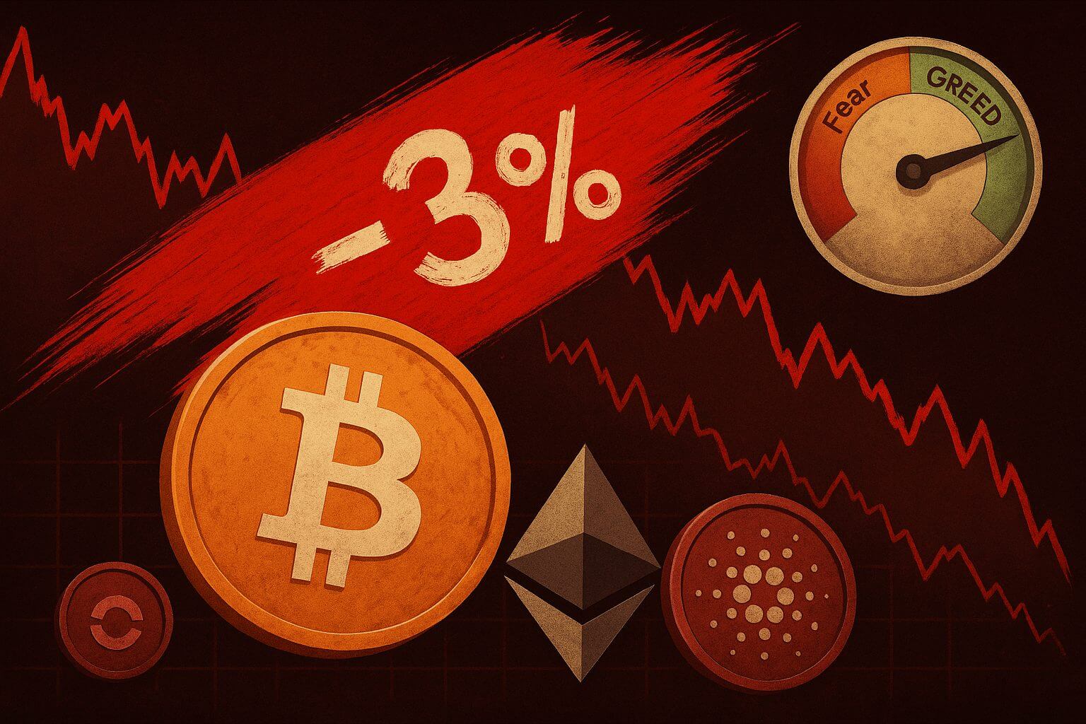 Roter Tag für Krypto: Liquidationen steigen, Kurse fallen