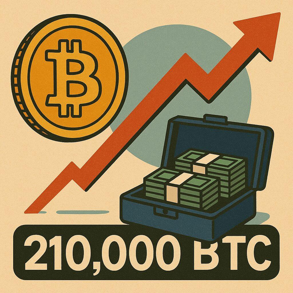 Metaplanet will 1 % aller Bitcoin besitzen