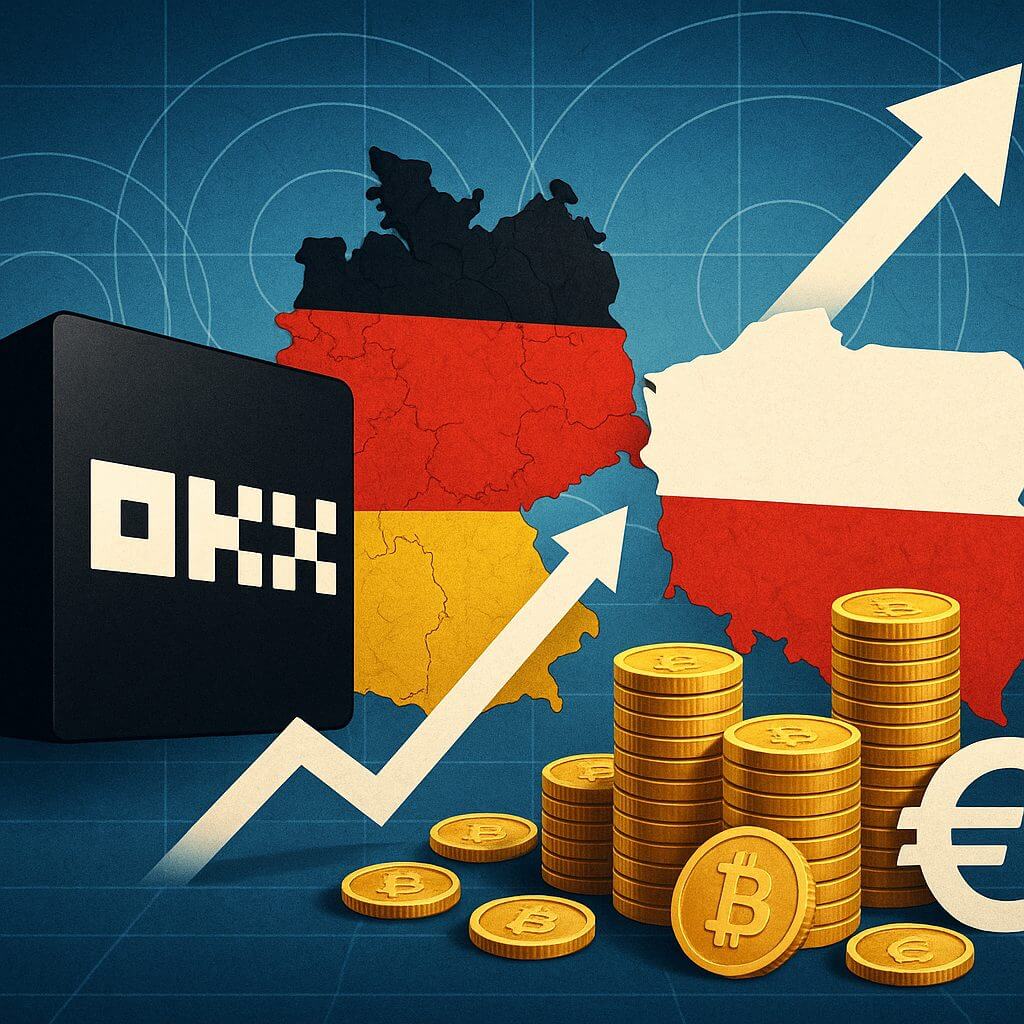Deutsche und polnische Krypto-Händler erhalten Zugang zu OKX