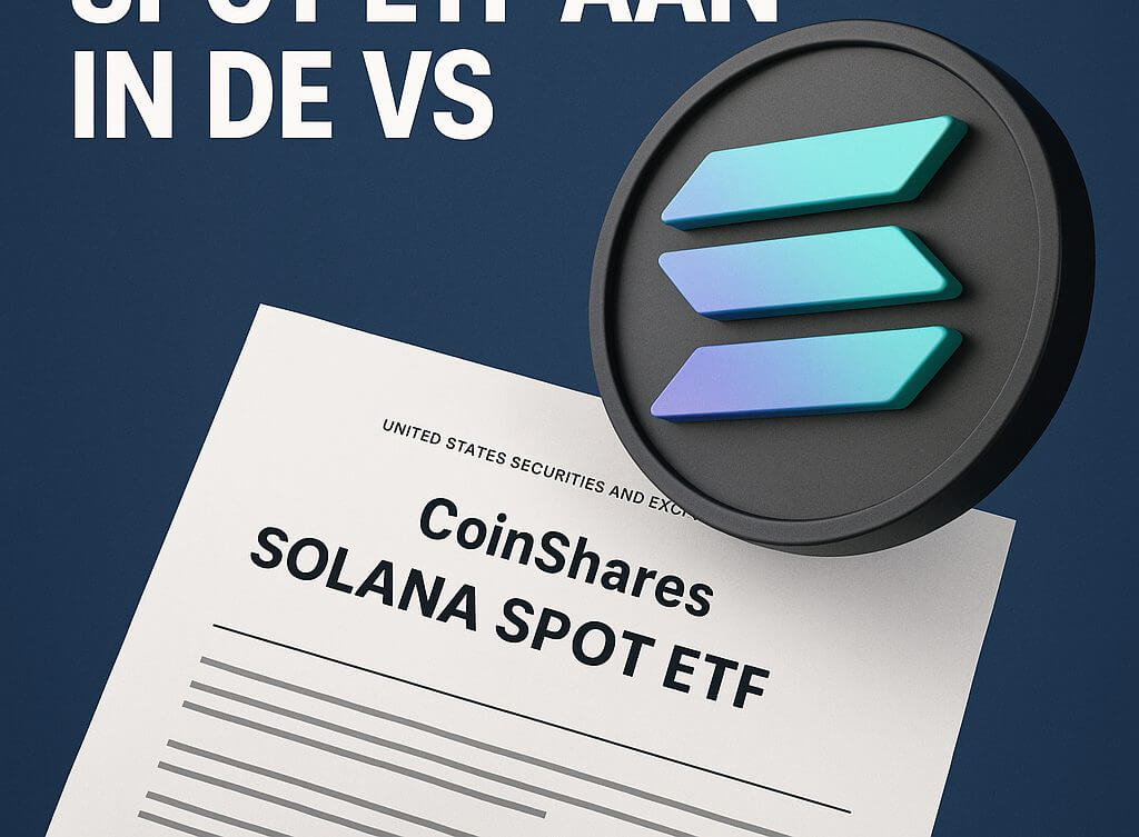 CoinShares reicht Antrag für Solana Spot-ETF bei der SEC ein