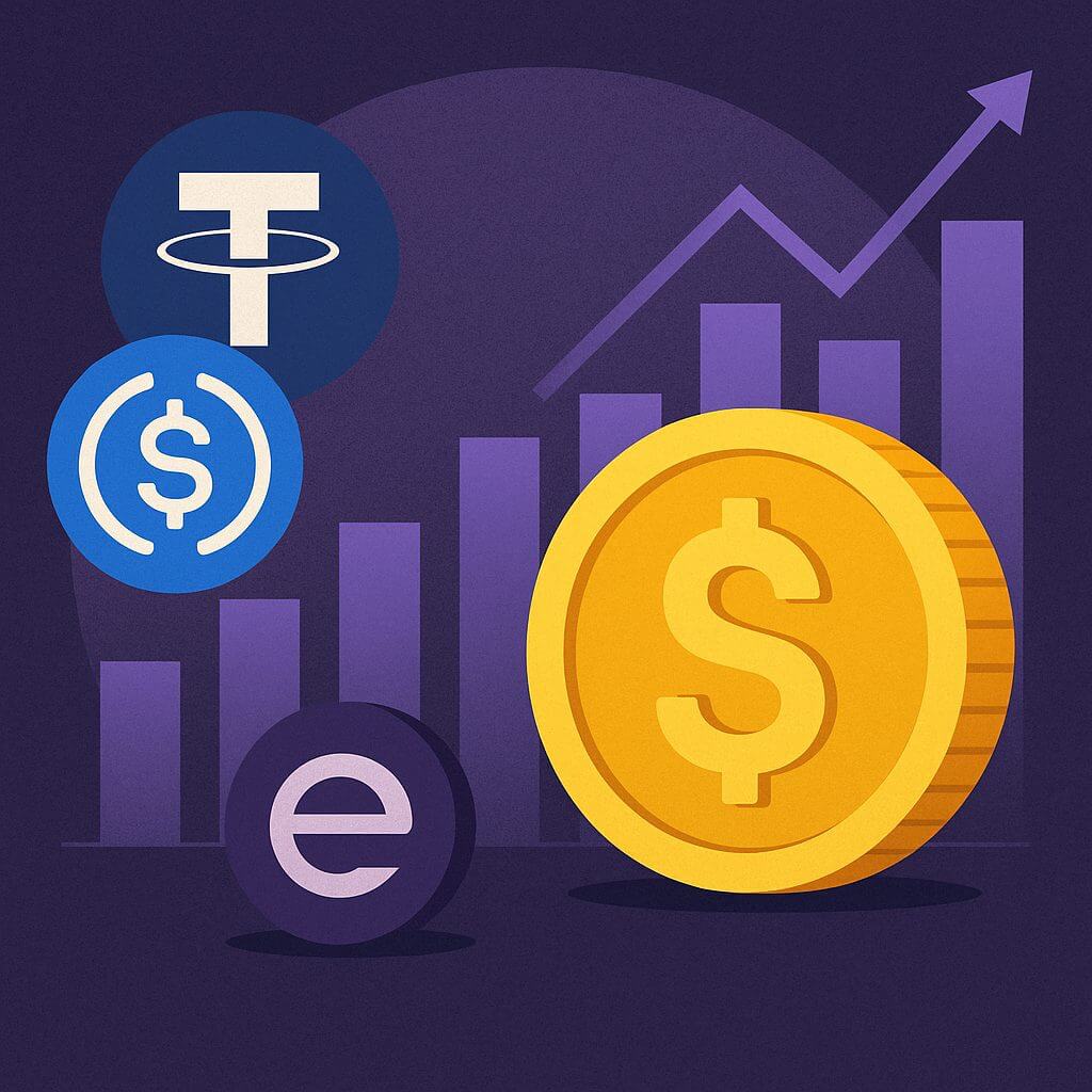 Renditebringende Stablecoins gewinnen an Bedeutung in einem 250-Milliarden-Dollar-Markt