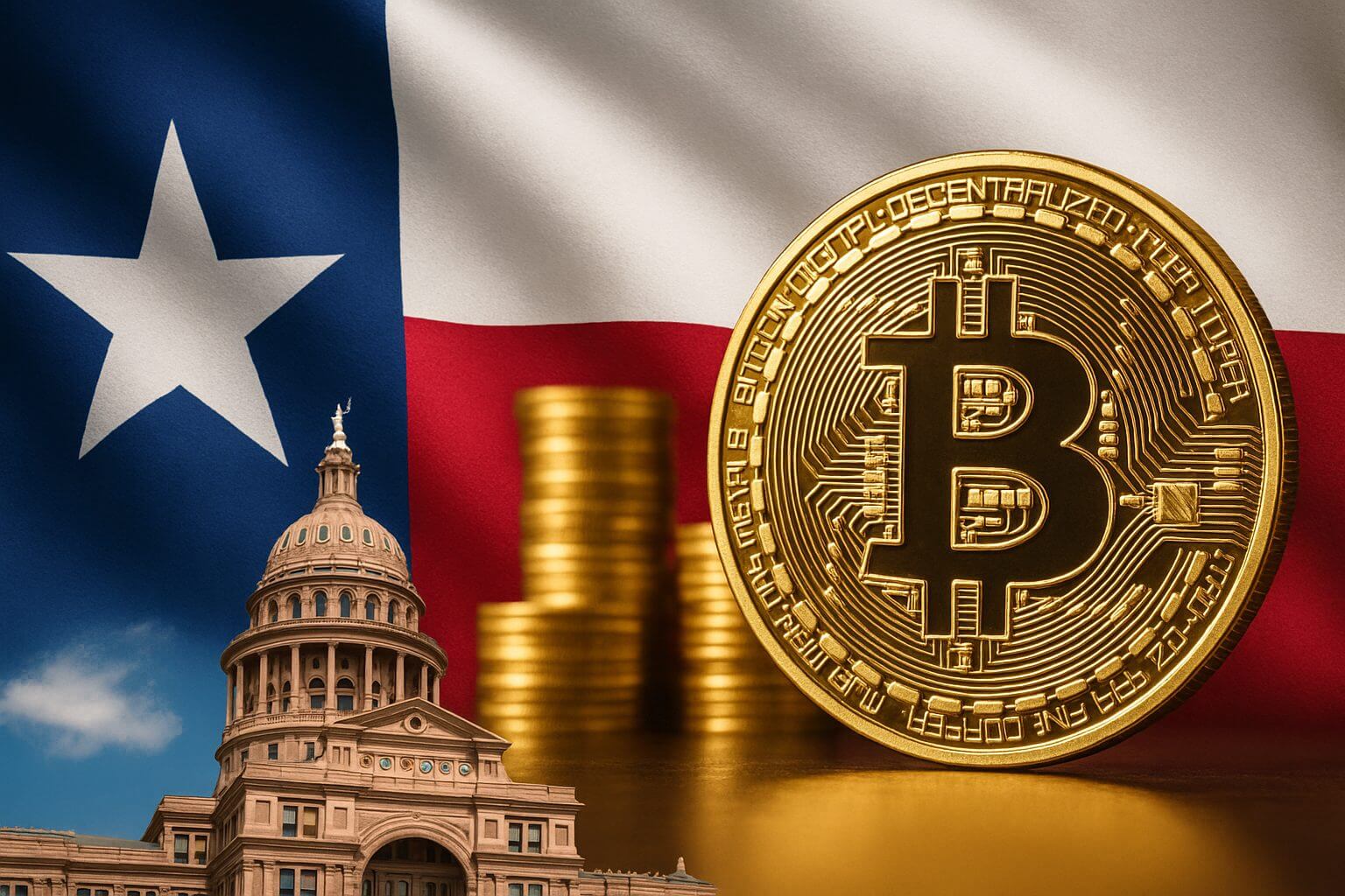 Bitcoin erhält offiziellen Platz in den Staatsreserven von Texas